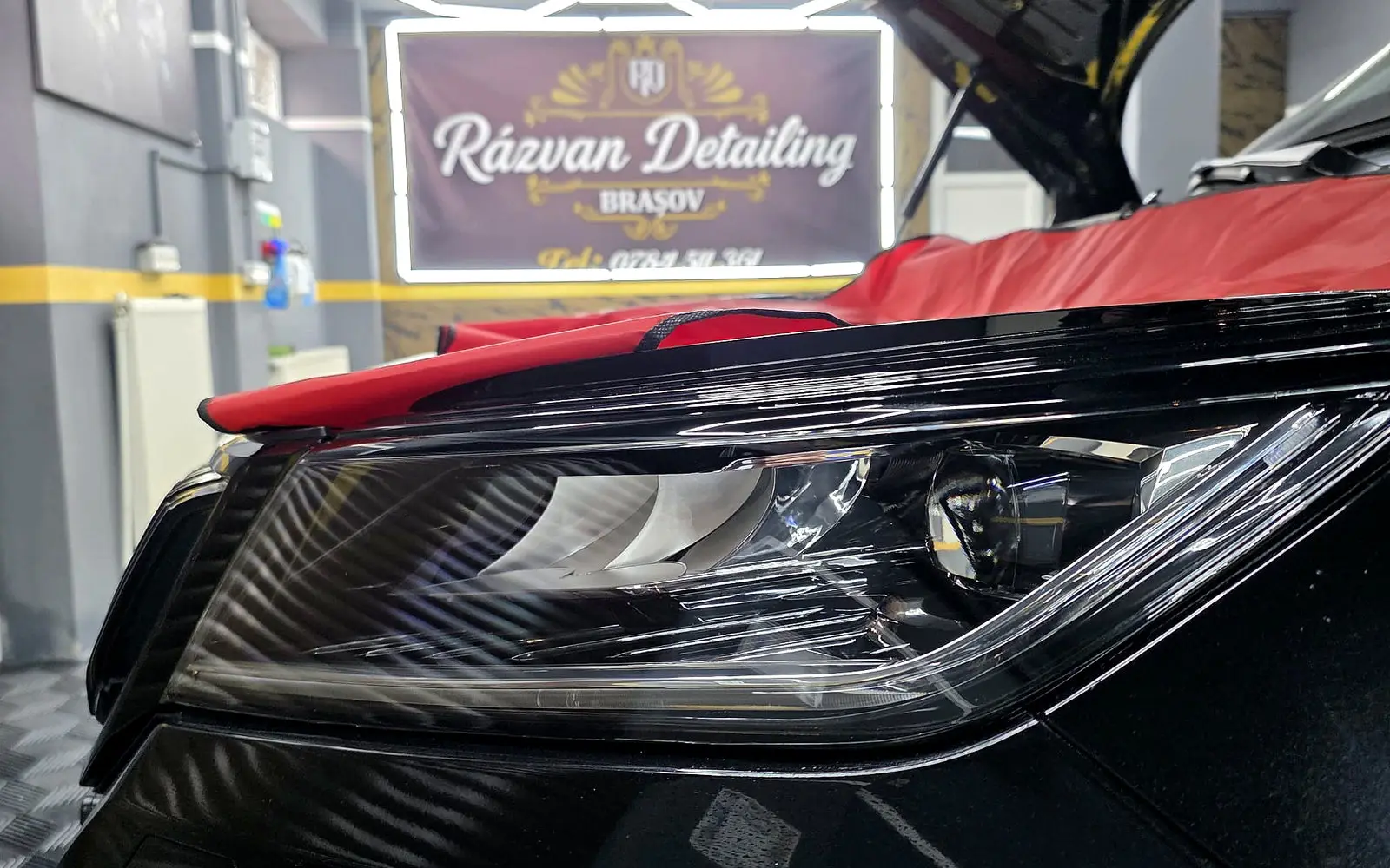 Exterior pregătit în atelierul Răzvan Detailing din Brașov